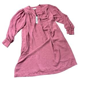 Prologue Women's Pink Balloon Long Sleeve Knee-Length Dress - Size XS - NWT